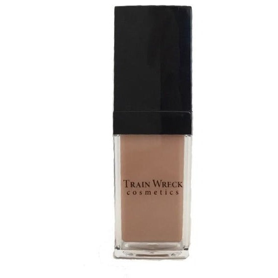 Train Wreck Cosmetics Makeup :  Water based liquid foundation, light to medium coverage.