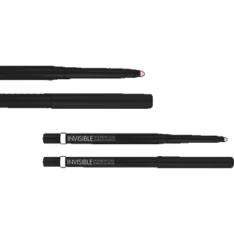 Train Wreck Cosmetics: Pencil Duo Fixx Invisible Lip & Brow Liner Stops lipstick or lipgloss from feathering or bleeding.  Invisible & colorless longwear and waterprof apply before lipstick or lipgloss perfect for any shade of brow keeps brows in place keep lid on tight to avoid dry out.  