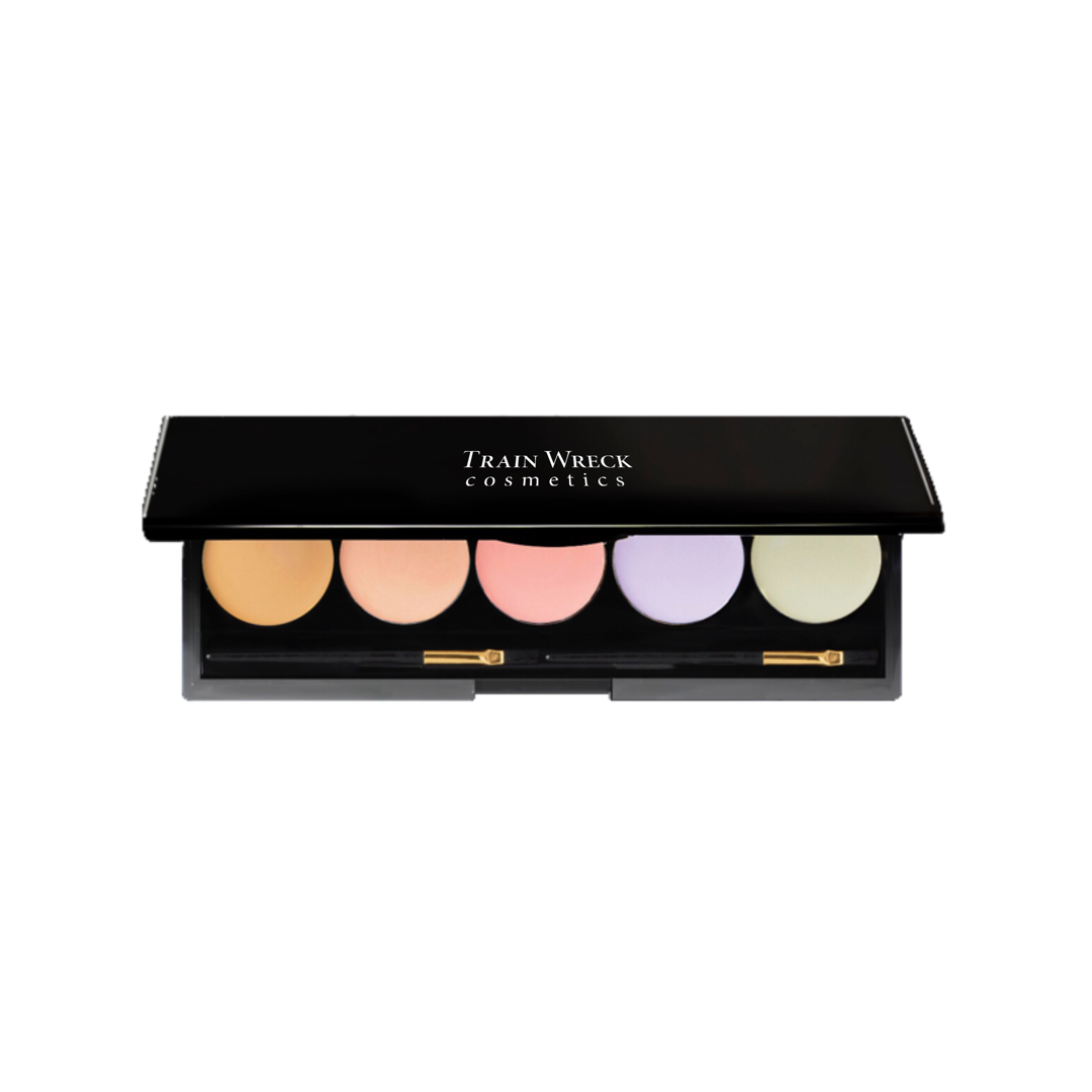 Train Wreck Cosmetics Revolutionary 5 Well Contour Makeup Palette 